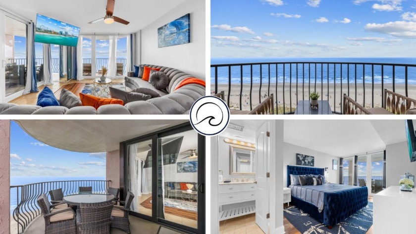 Oceanfront Nautical Escapes at Palms Resort (Amazing Atlantic Vie - Beach Vacation Rentals in Myrtle Beach, SC on Beachhouse.com