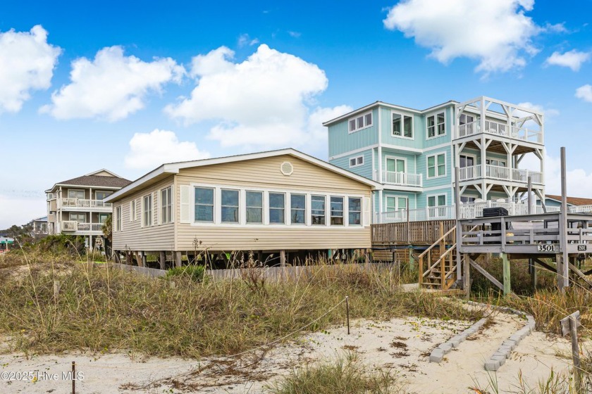 The Ocean Rose is now on the market and is OCEANFRONT on a - Beach Home for sale in Oak Island, North Carolina on Beachhouse.com