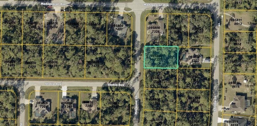 This .23-acre homesite is perfectly positioned on a paved road - Beach Lot for sale in North Port, Florida on Beachhouse.com