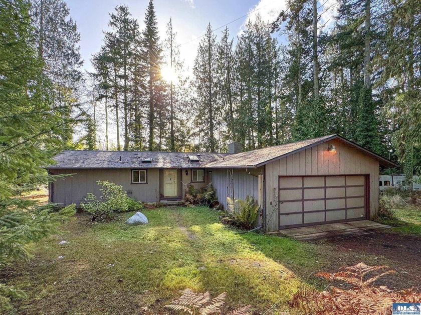 Nestled amongst the tall evergreens, this charming rambler - Beach Home for sale in Port Angeles, Washington on Beachhouse.com