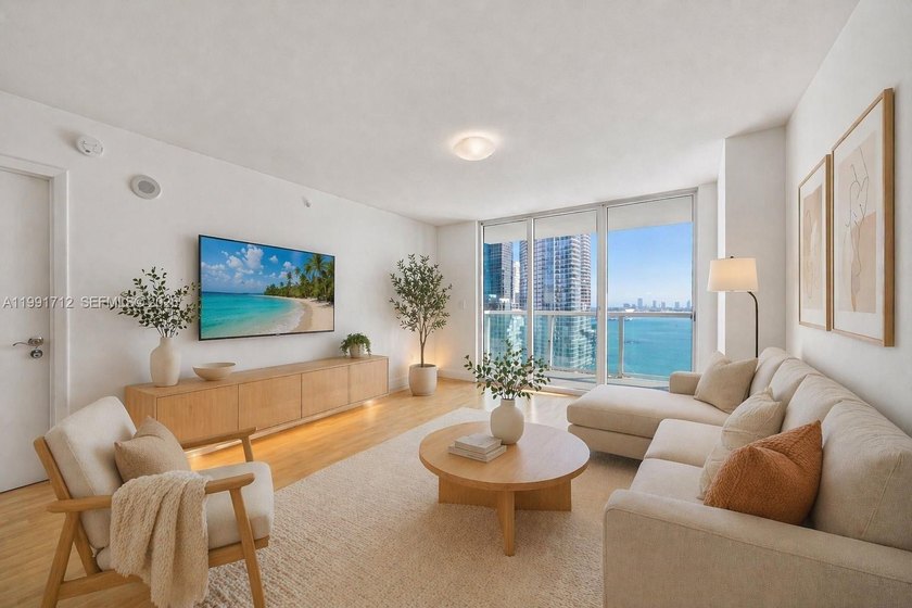 Beautiful 2bed/2bath with water views from every room! Wood - Beach Condo for sale in Miami, Florida on Beachhouse.com