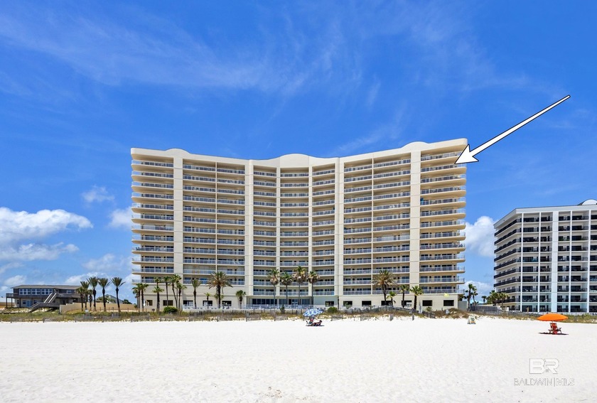 Spectacular 180 DEGREE VIEWS from this spacious EAST CORNER 4 - Beach Home for sale in Orange Beach, Alabama on Beachhouse.com