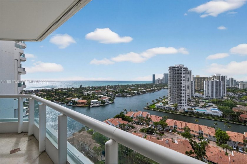 Stunning ocean and Intracoastal views from this furnished - Beach Condo for sale in Aventura, Florida on Beachhouse.com
