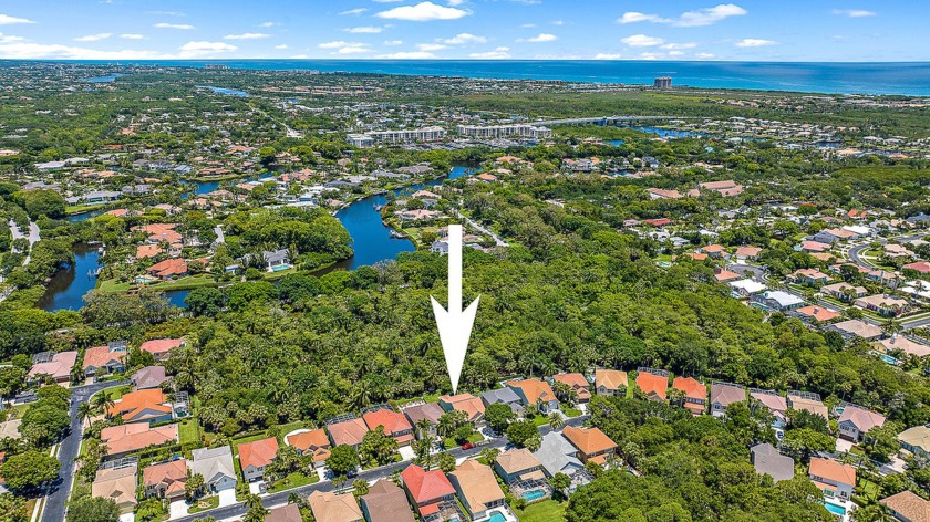 Located in the secured gated and much sought after Sanctuary - Beach Home for sale in Palm Beach Gardens, Florida on Beachhouse.com