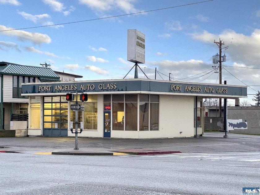 Positioned at one of Port Angeles' most visible and traveled - Beach Commercial for sale in Port Angeles, Washington on Beachhouse.com