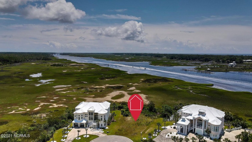 Half Acre property with expansive view of Intracoastal waterway - Beach Lot for sale in Southport, North Carolina on Beachhouse.com