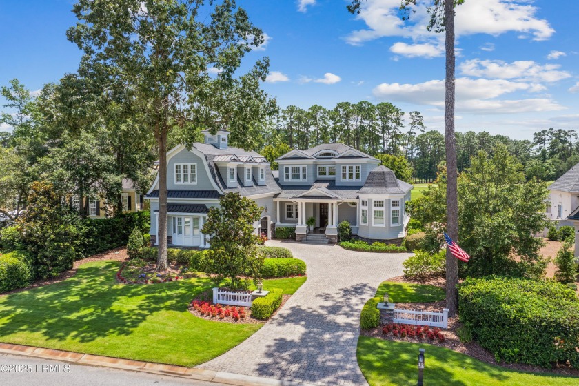 This timeless six-bedroom, five bath Shingle-style estate blends - Beach Home for sale in Okatie, South Carolina on Beachhouse.com
