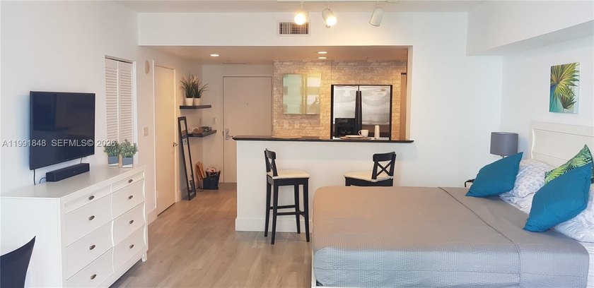 Beautiful studio with fantastic water view, filled with natural - Beach Condo for sale in Miami, Florida on Beachhouse.com
