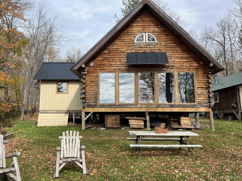 Secluded Log Cabin Sanctuary on 160 Acres with 3,500' of - Beach Home for sale in L Anse, Michigan on Beachhouse.com