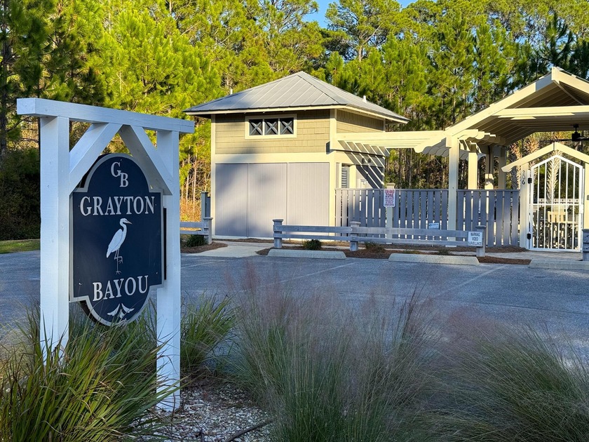 Grayton Bayou is located only 5 minutes north of Grayton Beach - Beach Lot for sale in Santa Rosa Beach, Florida on Beachhouse.com