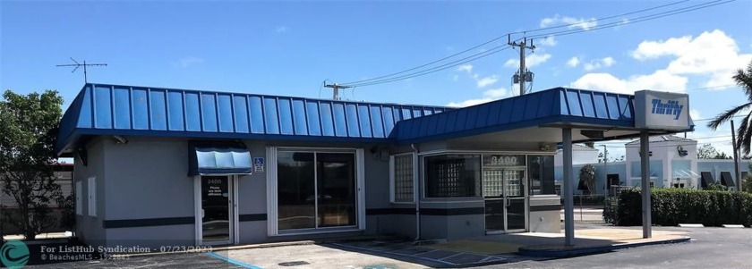 Lowest Priced Freestanding Building on Federal Hwy. in Broward - Beach Commercial for sale in Lighthouse Point, Florida on Beachhouse.com