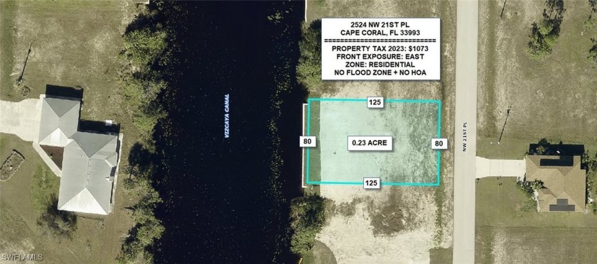 AWESOME CANAL LOT FOR SALE!!! Great lot to build your home - Beach Lot for sale in Cape Coral, Florida on Beachhouse.com