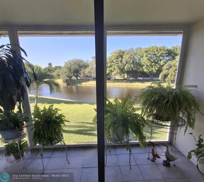 BEAUTIFUL CANAL VIEW from this bright & spacious 2 bedroom, 1.5 - Beach Condo for sale in Deerfield Beach, Florida on Beachhouse.com