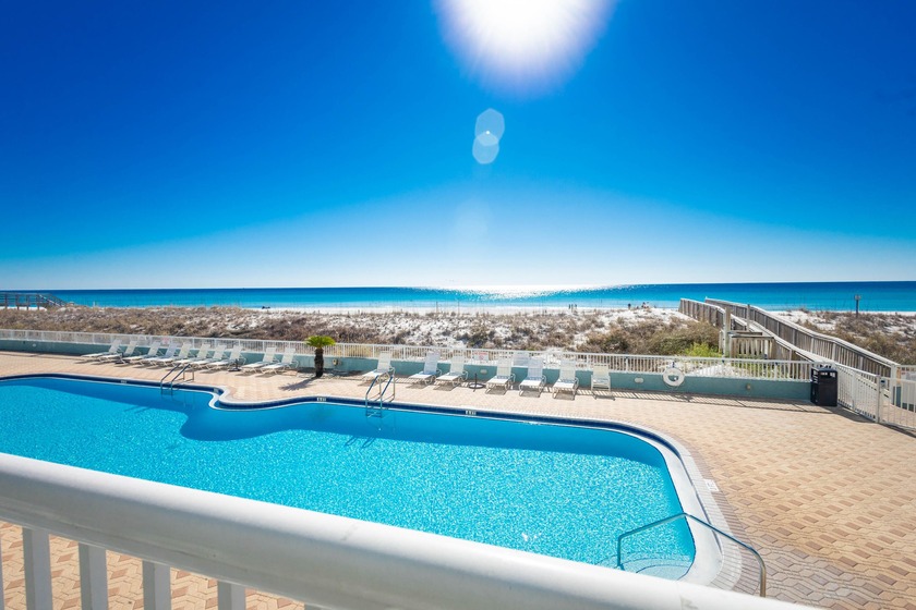 Beautiful Gulf Views! Located overlooking the pool, this two - Beach Condo for sale in Fort Walton Beach, Florida on Beachhouse.com