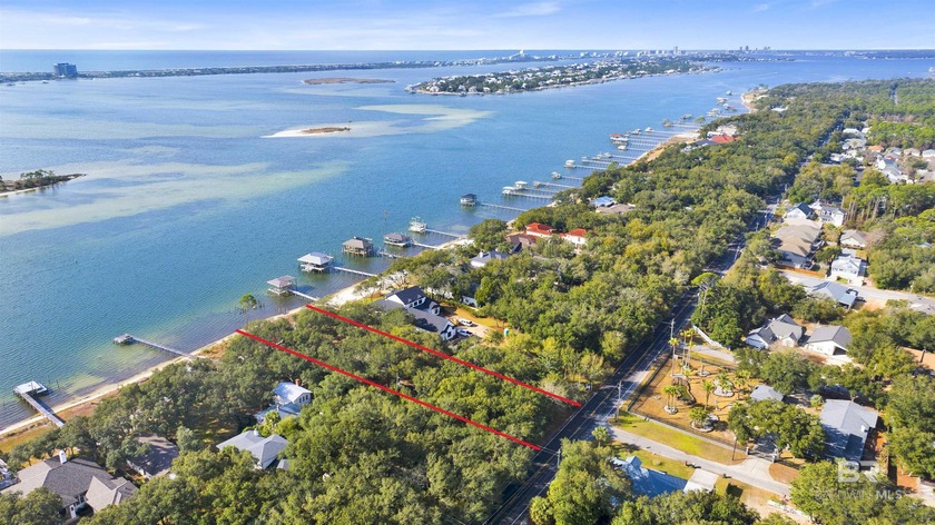 This is a rare opportunity to obtain THE premier deep water - Beach Lot for sale in Pensacola, Florida on Beachhouse.com