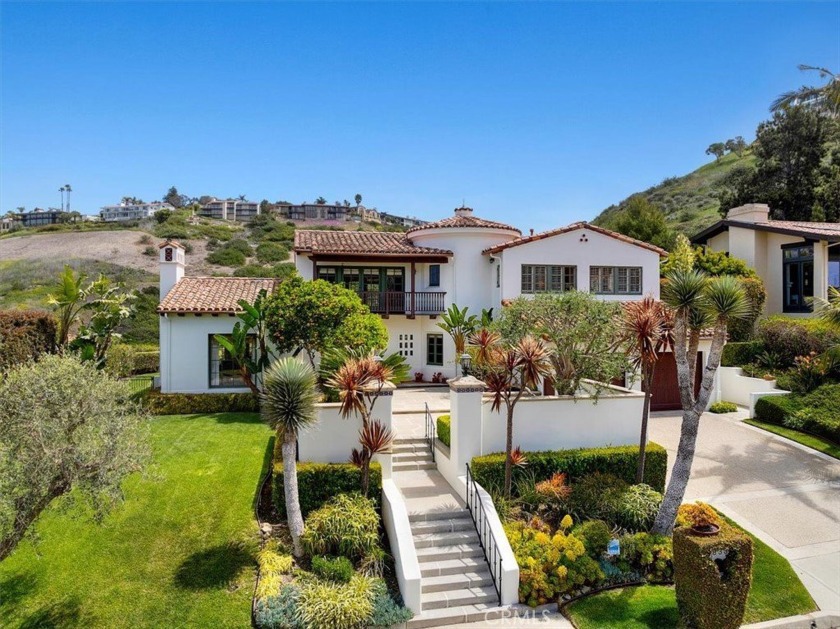 Welcome to 2839 Via Victoria, a romantic Spanish Villa tucked - Beach Home for sale in Palos Verdes Estates, California on Beachhouse.com