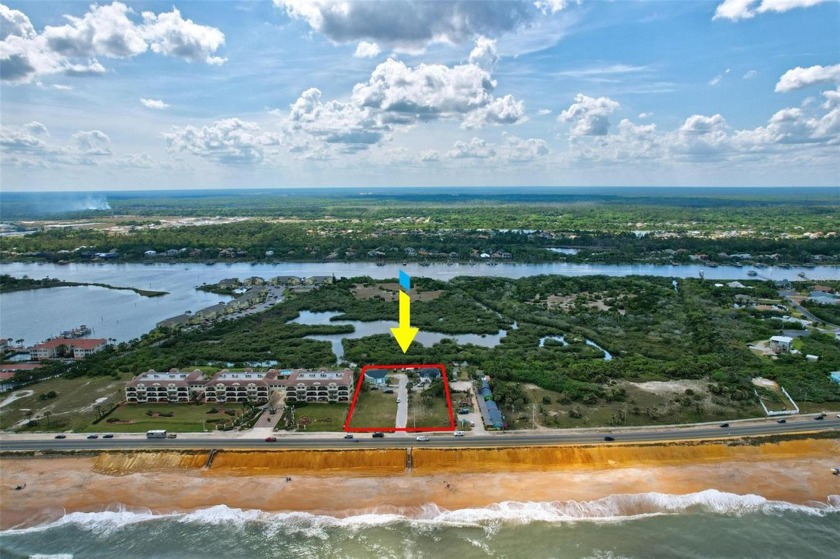 Oceanfront land currently zoned Hotel/Motel for sale with Great - Beach Commercial for sale in Flagler Beach, Florida on Beachhouse.com