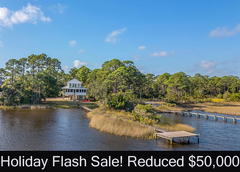Holiday Flash Sale! Reduced $50,000 till January 1. A Rare Gem! - Beach Home for sale in Carabelle, Florida on Beachhouse.com