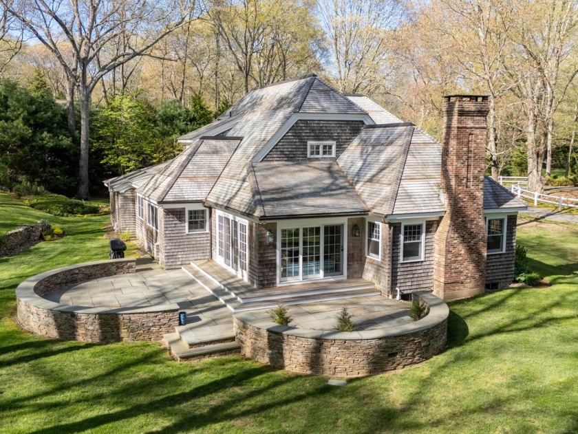 This custom shingle style home tucked away on a pristine one - Beach Home for sale in Old Lyme, Connecticut on Beachhouse.com