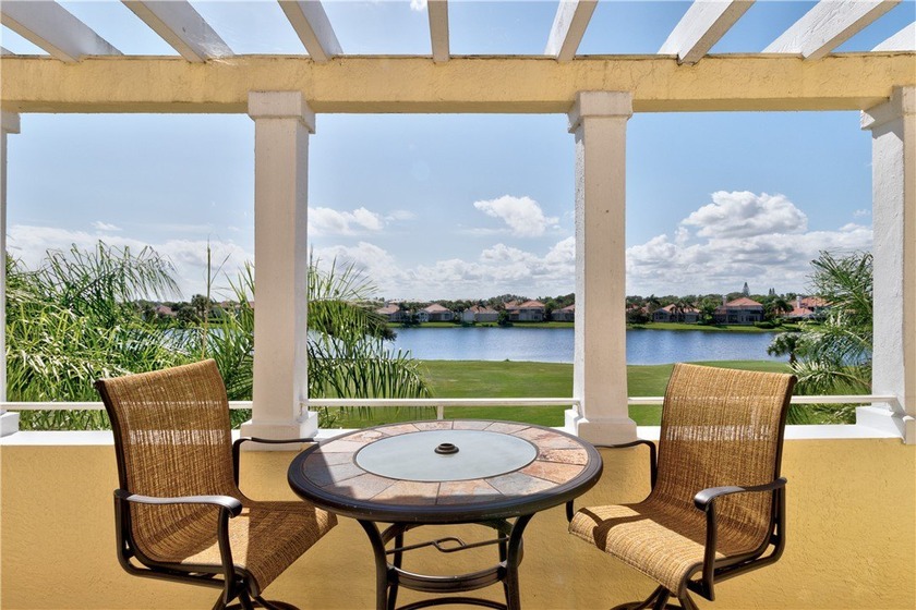 Enjoy stunning views of the aqua range and 9th fairway from this - Beach Condo for sale in Vero Beach, Florida on Beachhouse.com