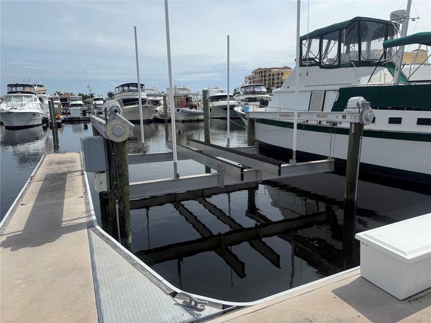 Located in Slip N-50, this spacious 19 x 45 slip is equipped - Beach Lot for sale in Palmetto, Florida on Beachhouse.com