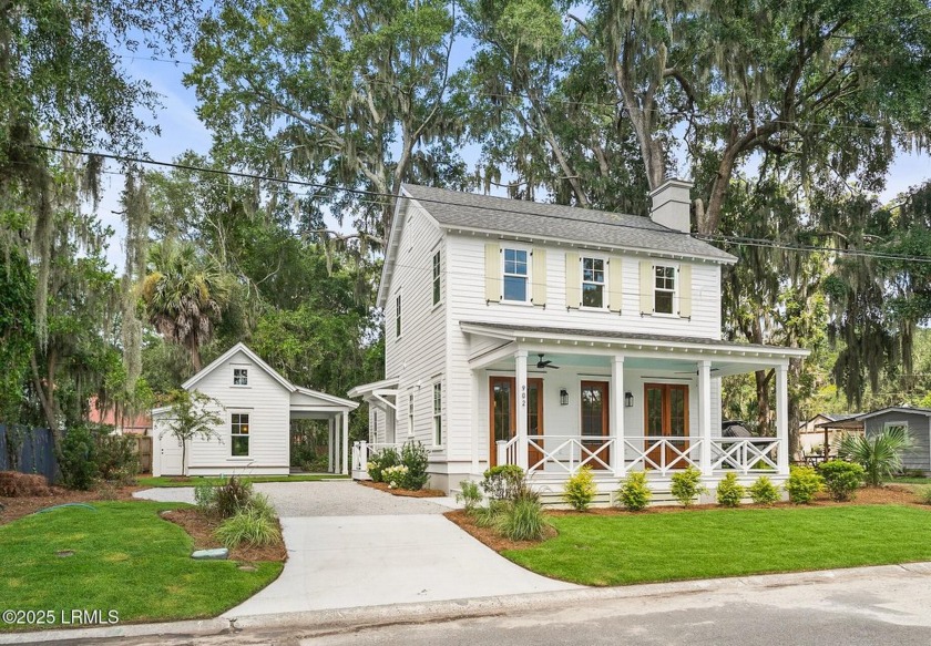 Experience historic Lowcountry elegance in this new 4-bed, 3 - Beach Home for sale in Beaufort, South Carolina on Beachhouse.com