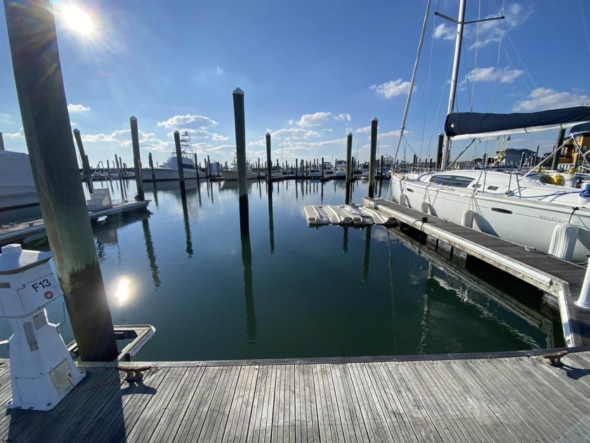 This 52' x 20.2' deep-water BOAT SLIP is part of a - Beach Condo for sale in Longport, New Jersey on Beachhouse.com