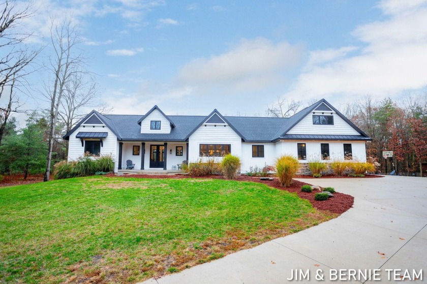 Experience the ultimate in privacy with this custom-built modern - Beach Home for sale in West Olive, Michigan on Beachhouse.com