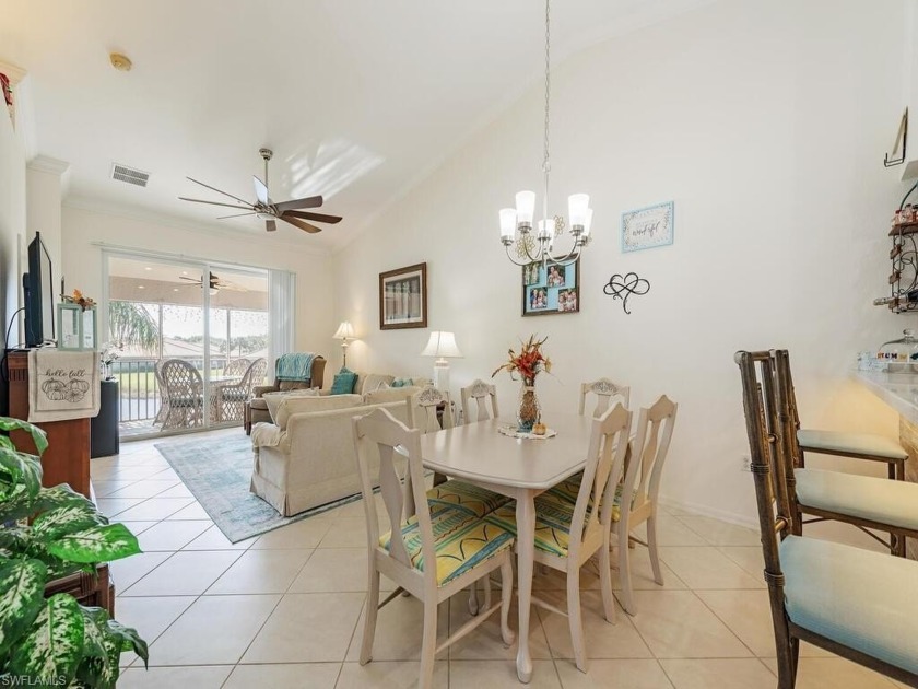 Sparkling lake views from this two bedroom plus den corner - Beach Home for sale in Estero, Florida on Beachhouse.com