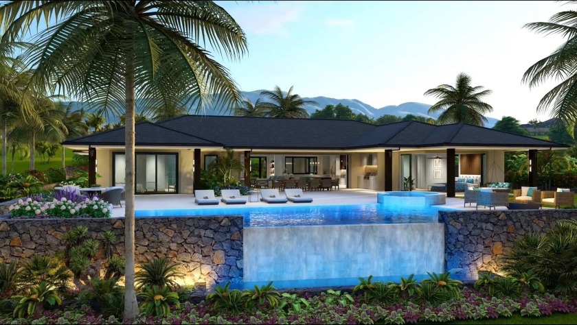 Contemporary aesthetics define this gorgeous new construction - Beach Home for sale in Lahaina, Hawaii on Beachhouse.com