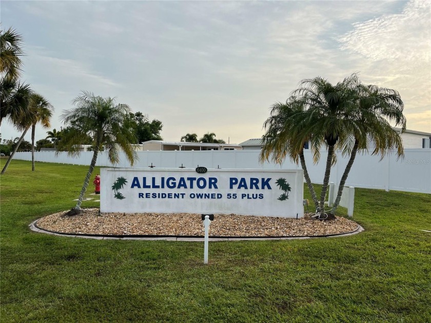 Welcome to Alligator Park, a resident owned 55+ community in - Beach Lot for sale in Punta Gorda, Florida on Beachhouse.com