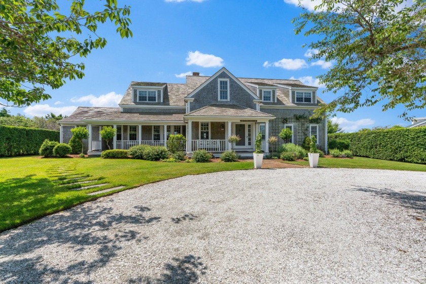 Aptly named 'Time Out', this private Sconset Estate with an - Beach Home for sale in Nantucket, Massachusetts on Beachhouse.com