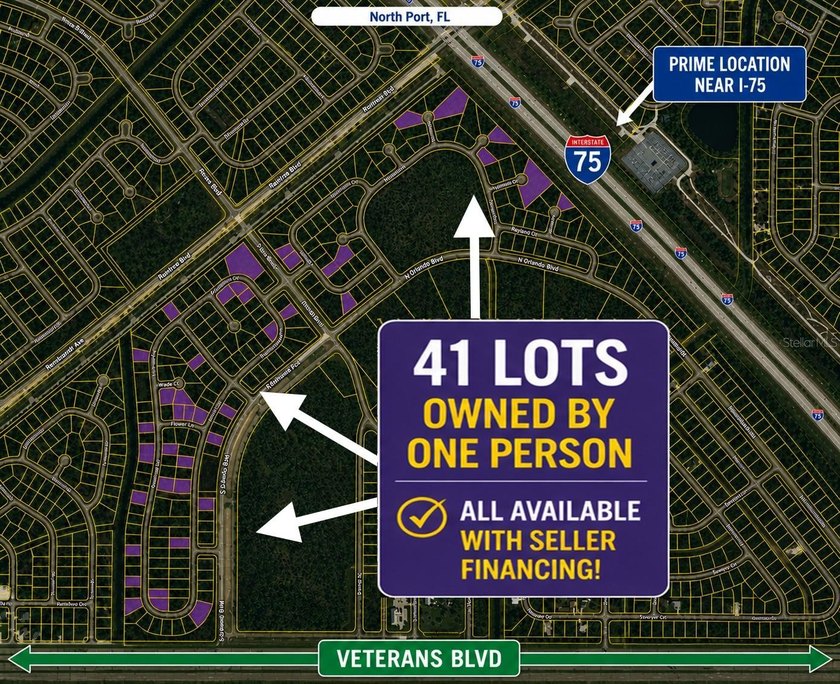 Prime Development Opportunity - 20 Parcels Available (Out of 41 - Beach Acreage for sale in North Port, Florida on Beachhouse.com