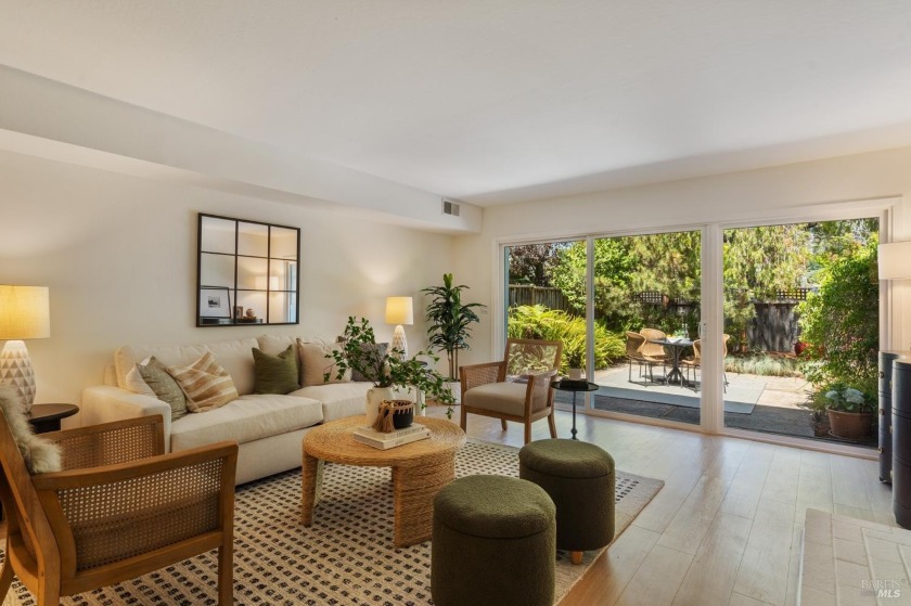 Vacation at home! A garden patio, attached garage, and bay - Beach Condo for sale in San Rafael, California on Beachhouse.com