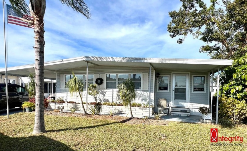 This two-bedroom, two-bathroom mobile home is located in the - Beach Home for sale in Ellenton, Florida on Beachhouse.com