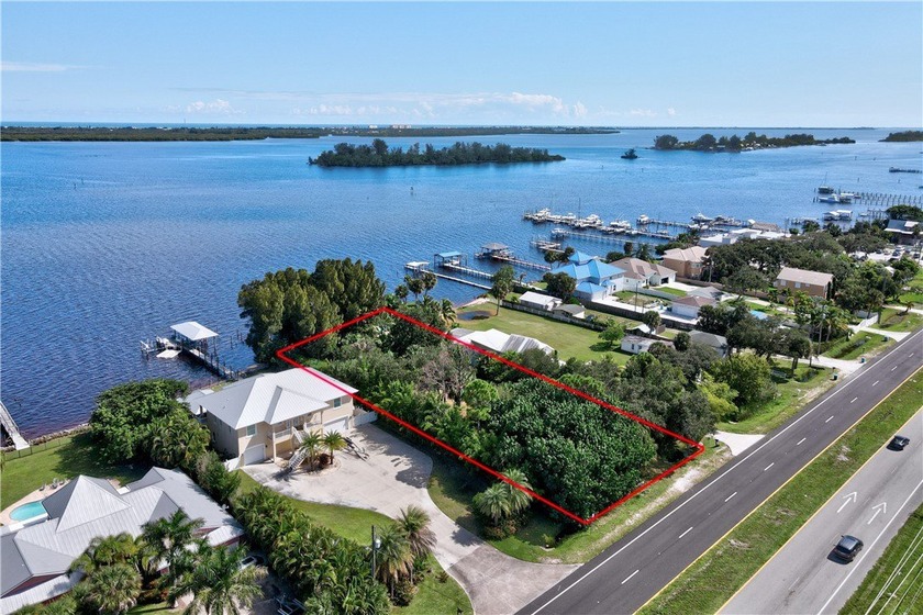 Rare Opportunity - don't miss it! A 0.6 acre riverfront property - Beach Lot for sale in Grant Valkaria, Florida on Beachhouse.com