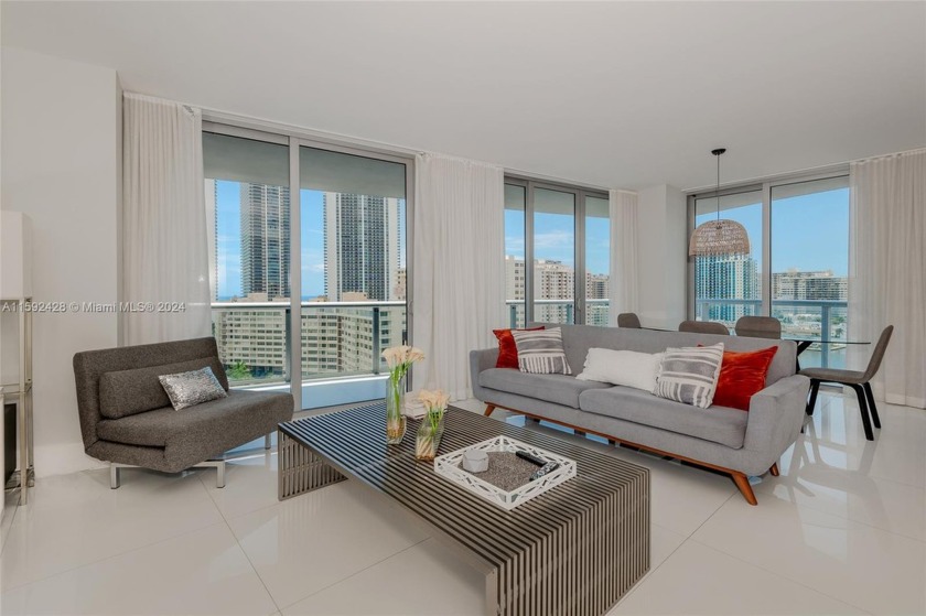 Stunning 3-bedroom, 3-bathroom fully furnished condo with a - Beach Condo for sale in Hallandale Beach, Florida on Beachhouse.com