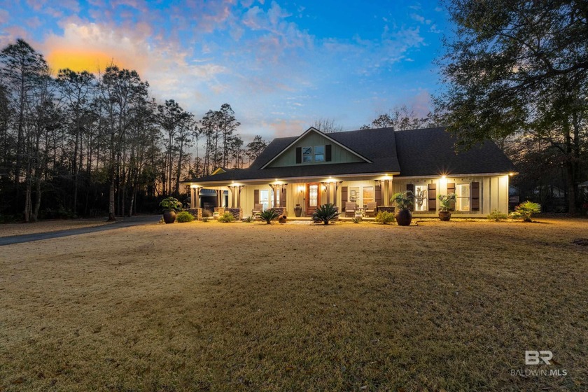 Experience the best of Wolf Bay living in this stunning Gold - Beach Home for sale in Foley, Alabama on Beachhouse.com