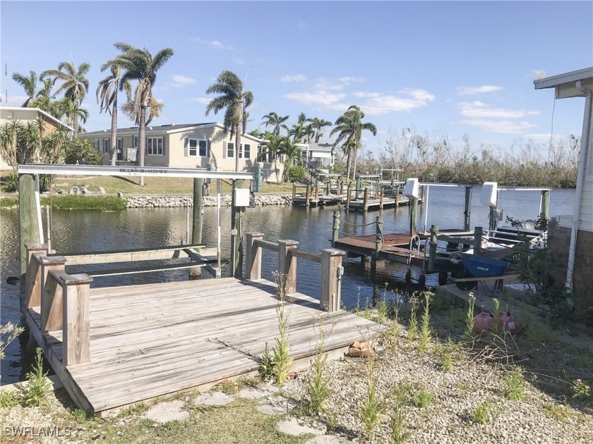 Relax and take in the beautiful open water canal and preserve - Beach Lot for sale in Fort Myers Beach, Florida on Beachhouse.com