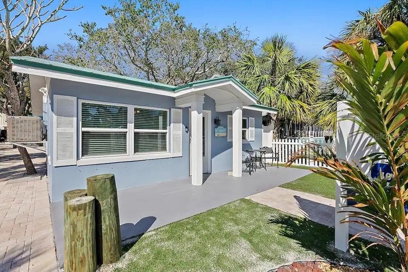 Rare opportunity to own two fully renovated cottages on one lot - Beach Home for sale in Indian Rocks Beach, Florida on Beachhouse.com