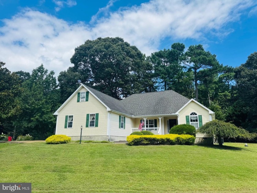 Discover your dream home nestled on nearly an acre of serene - Beach Home for sale in Dagsboro, Delaware on Beachhouse.com