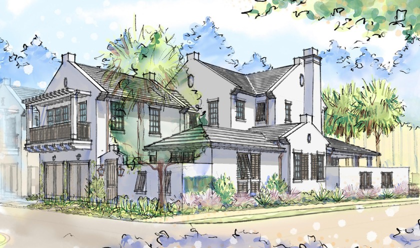 Entered for Comp Purposes. event lawn, pool, and covered terrace - Beach Home for sale in Inlet Beach, Florida on Beachhouse.com