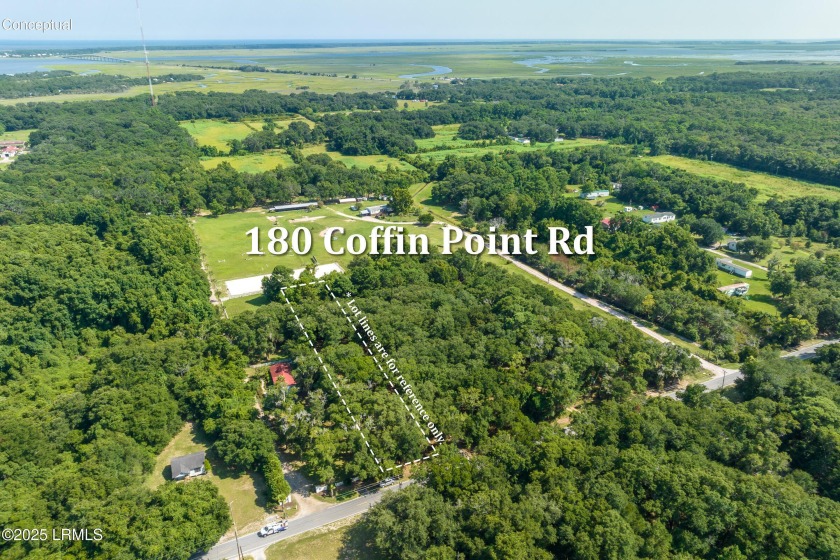 Located just moments from the sandy shores of Coffin Point beach - Beach Lot for sale in Saint Helena Island, South Carolina on Beachhouse.com