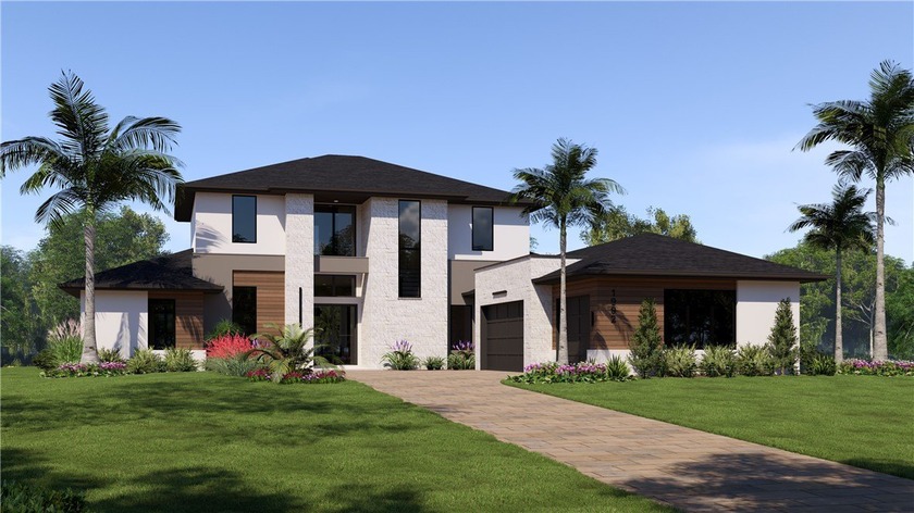 This to-be-constructed home sits on a riverfront lot in gated - Beach Home for sale in Vero Beach, Florida on Beachhouse.com