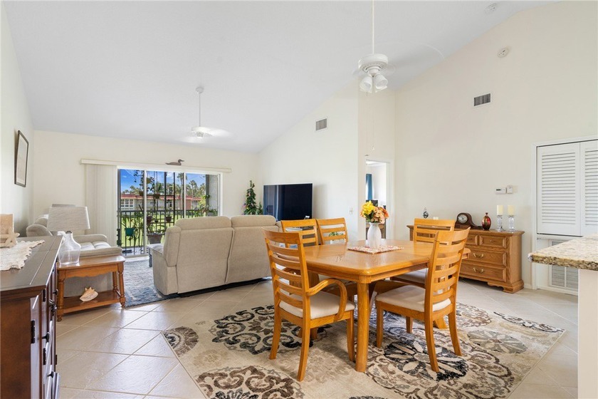 Feel the spaciousness created by the vaulted ceilings, generous - Beach Condo for sale in Vero Beach, Florida on Beachhouse.com