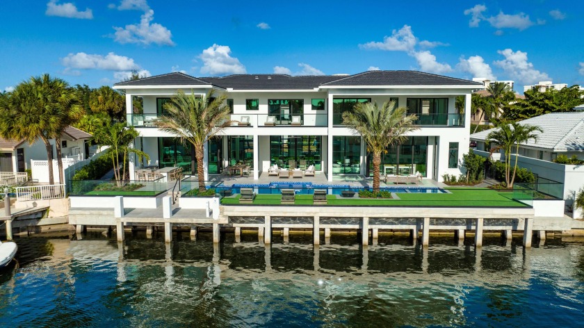 New Modern/Architectural-detailed Sanctuary Deepwater Estate - Beach Home for sale in Boca Raton, Florida on Beachhouse.com