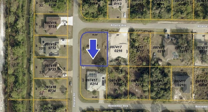 Prime cleared corner lot in North Port -- no HOA or CDD -- - Beach Lot for sale in North Port, Florida on Beachhouse.com