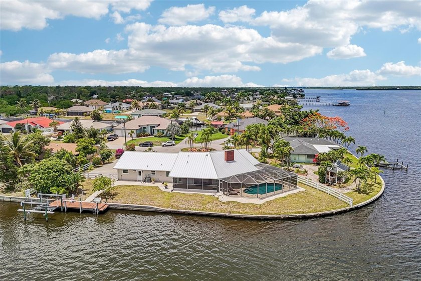 Experience a rare waterfront oasis at the end of a quiet - Beach Home for sale in Port Charlotte, Florida on Beachhouse.com