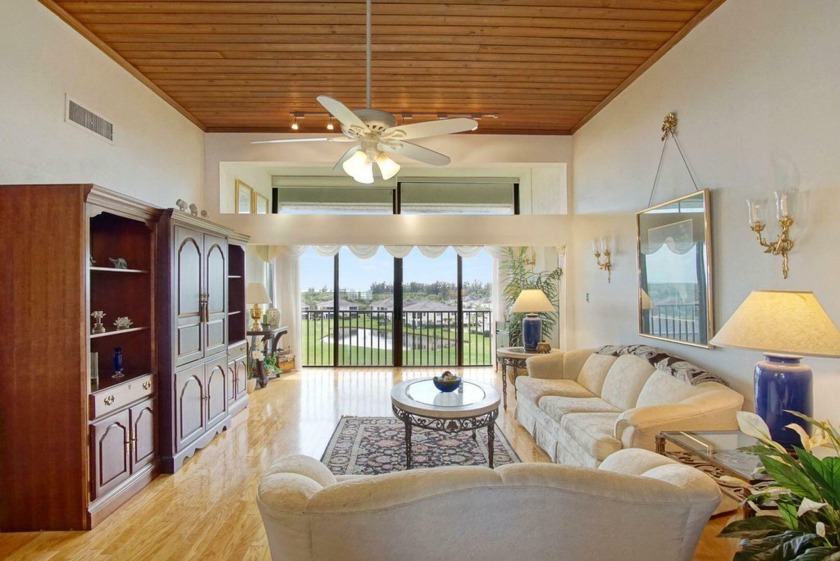 This top floor unit has beautiful hard wood floors with high - Beach Condo for sale in Fort Pierce, Florida on Beachhouse.com