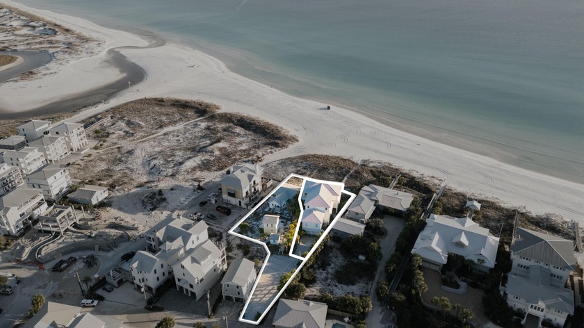 Two Adjacent Gulf-Front Properties Offered Together in Coveted - Beach Home for sale in Santa Rosa Beach, Florida on Beachhouse.com